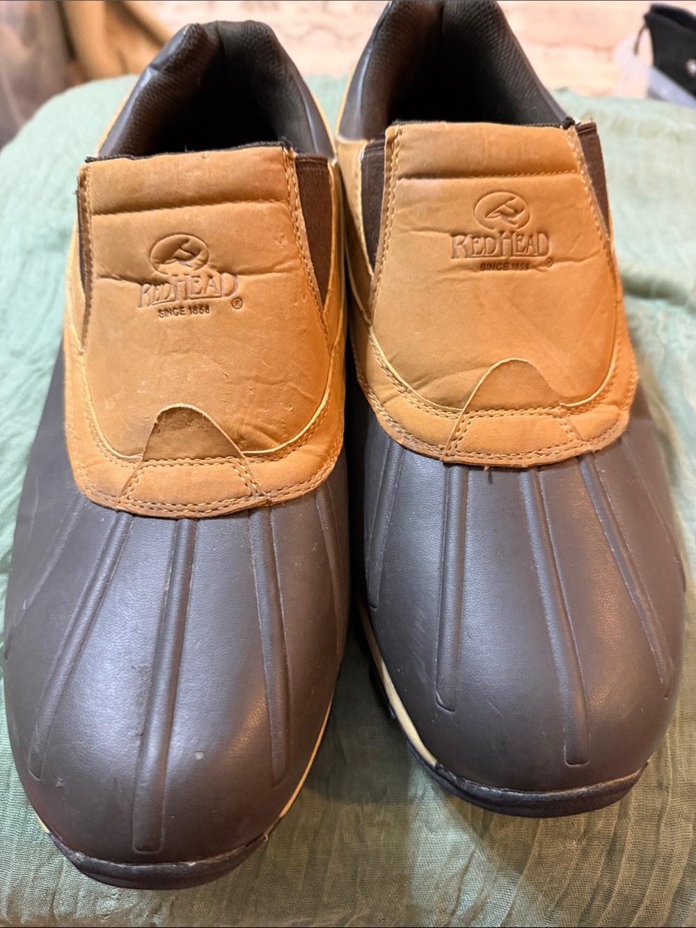RedHead Men’s Brown and Tan Waterproof Duck Boots